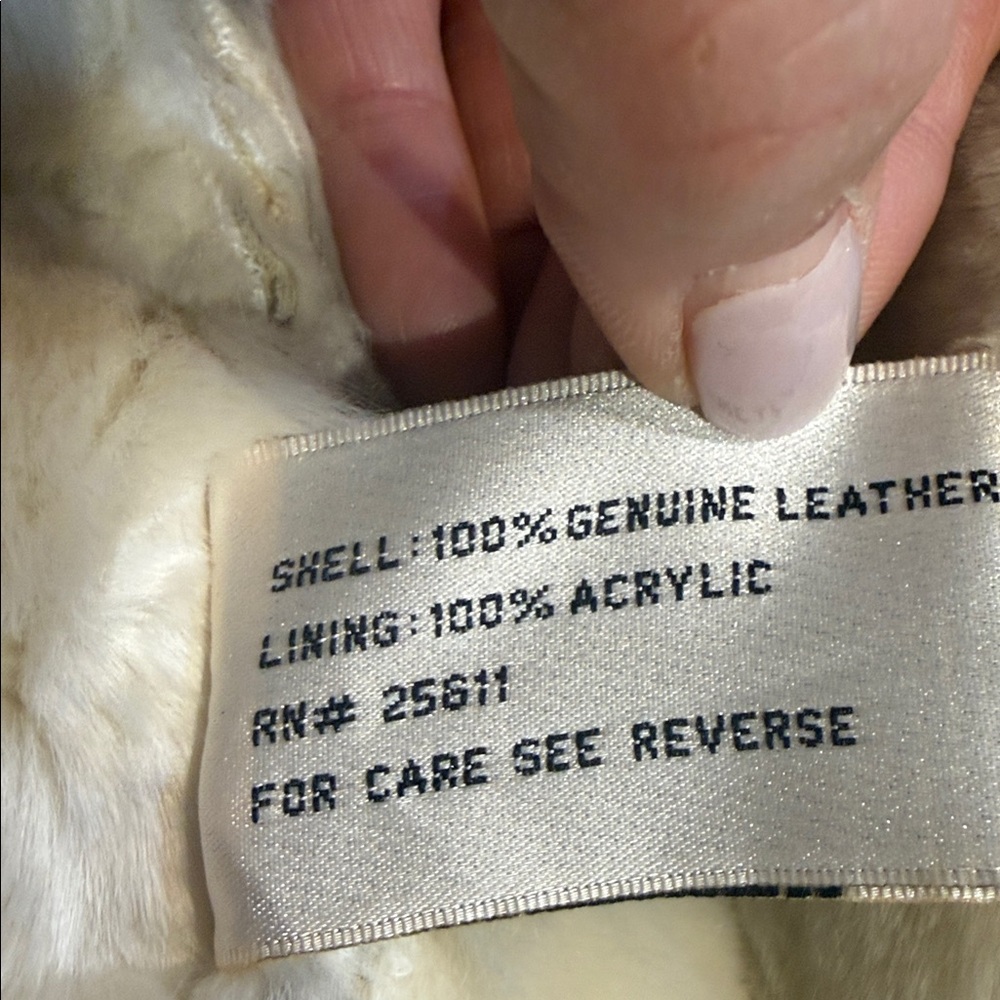🤎 Vintage LLOYD ELLIOTS COUNTRY CLUB Authentic Shearling Leather & Fur Coat - Picture 12 of 12